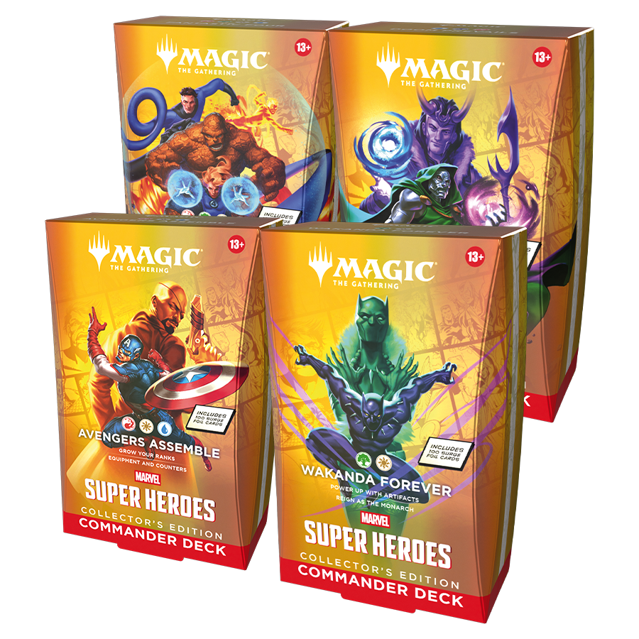 MTG MARVEL SUPER HEROES COMMANDER COLLECTORS EDITION
