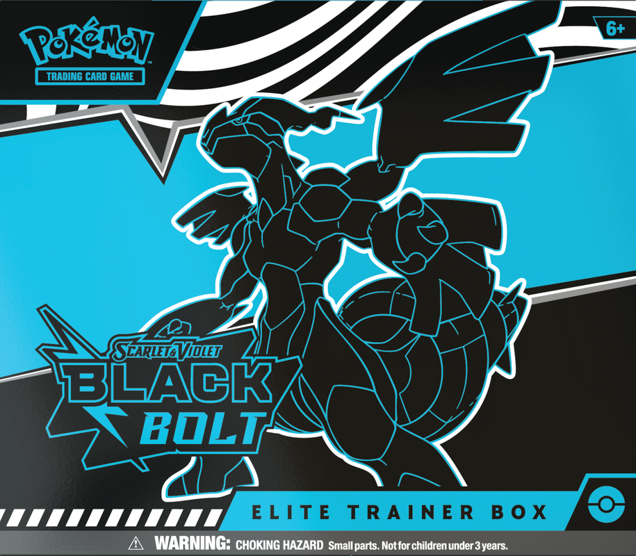 Pokemon - Scarlet and Violet - Black and White - Black Bolt - Elite Trainer Box