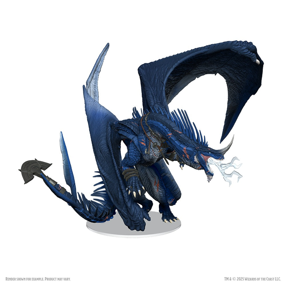 Wizards of the Coast - Dungeons and Dragons - Icons of the Realms - Anthradusk Ancient Blue Dragon