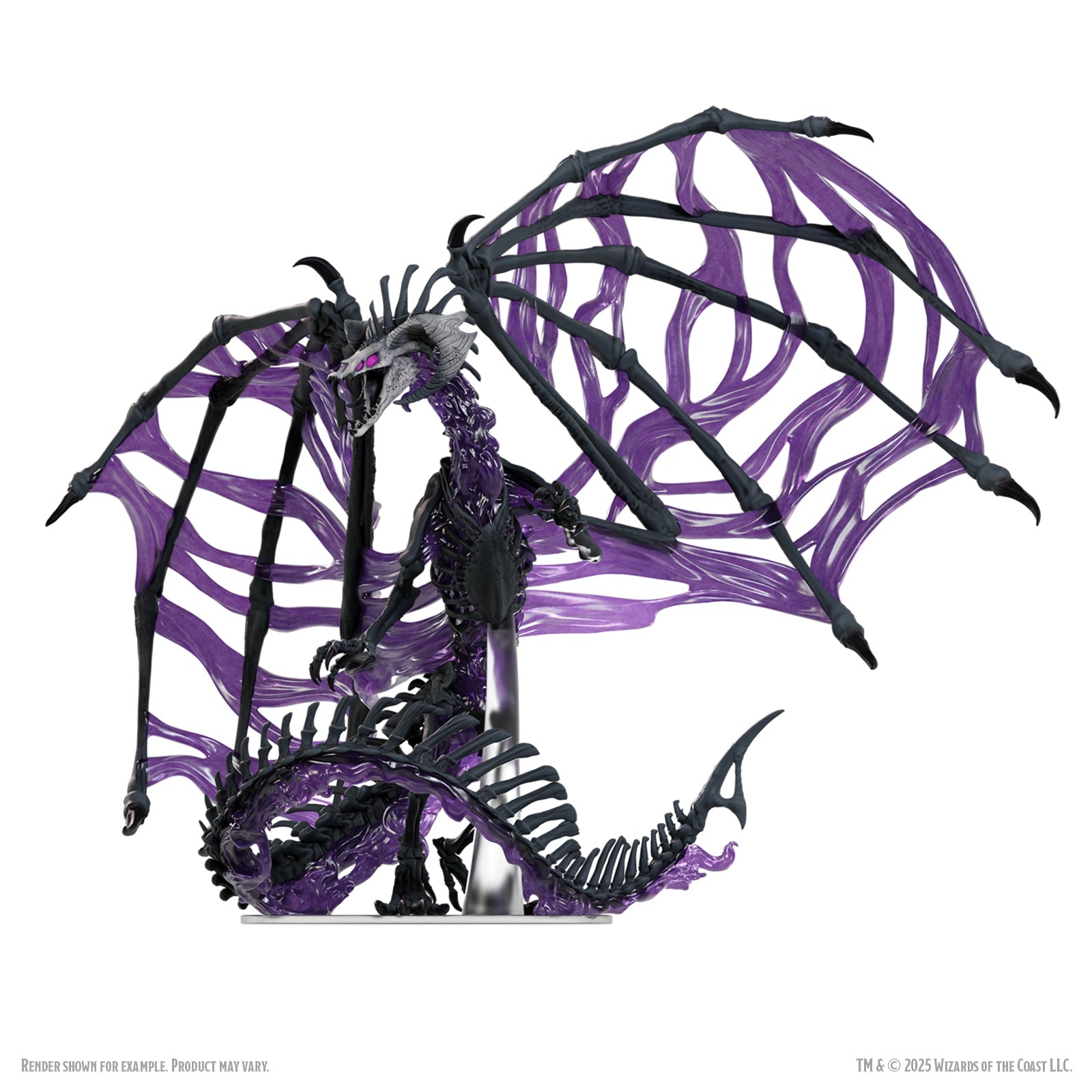 Wizards of the Coast - Dungeons and Dragons - Icons of the Realms - Black Dracolich