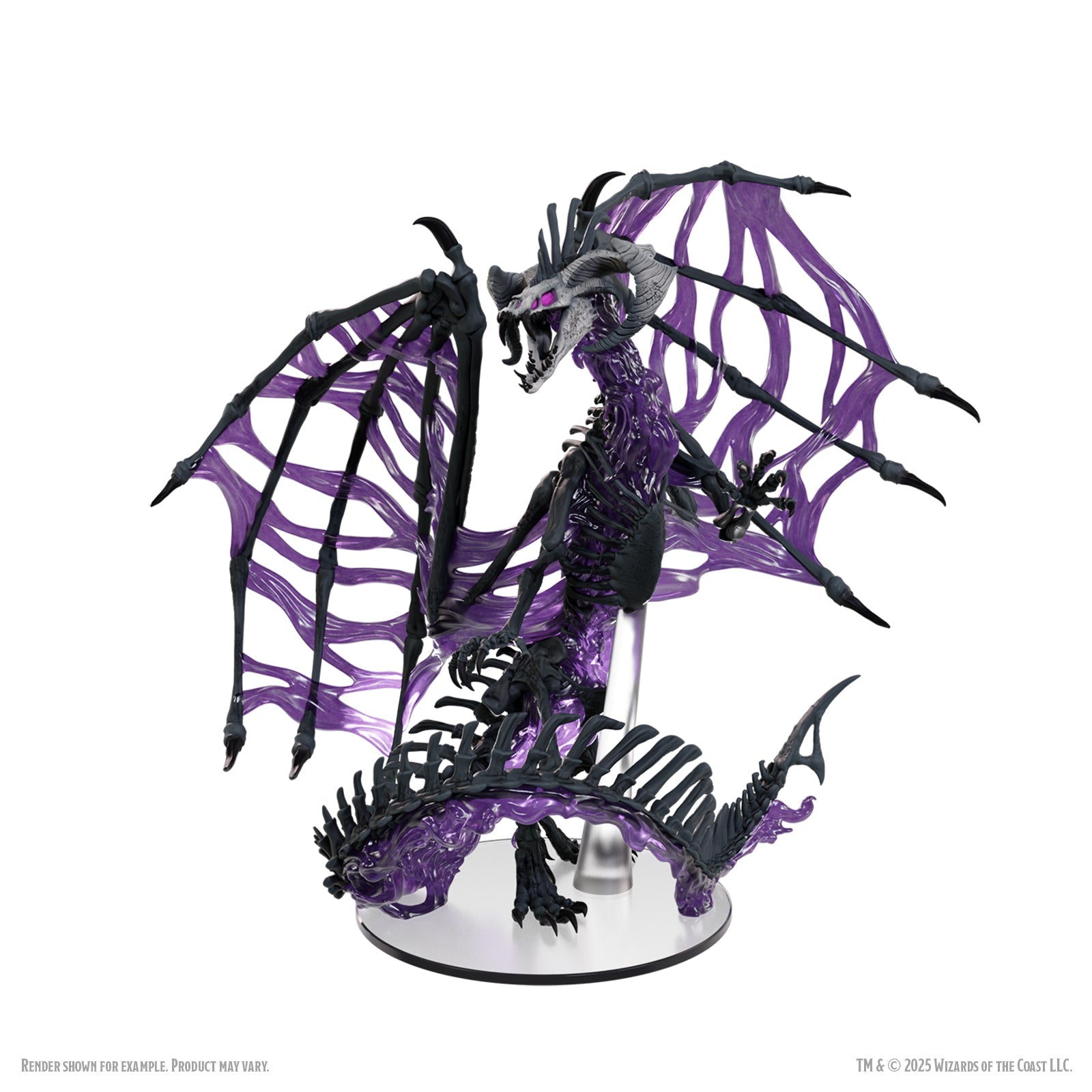 Wizards of the Coast - Dungeons and Dragons - Icons of the Realms - Black Dracolich