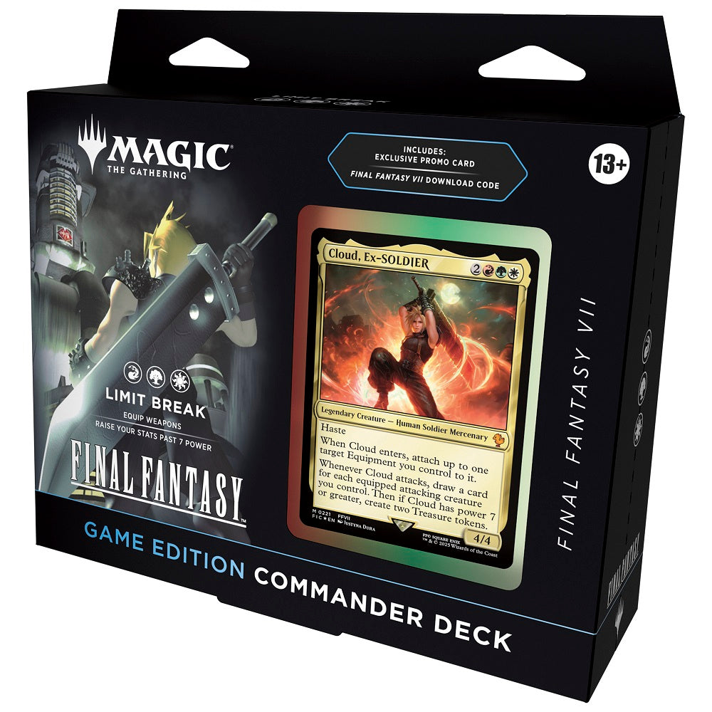 Magic the Gathering - Final Fantasy - Limit Break - Video Game Commander Deck