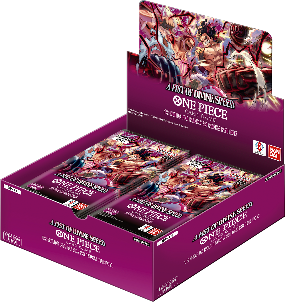 Bandai - One Piece Card Game - OP-11 - A Fist of Divine Speed - Booster Box