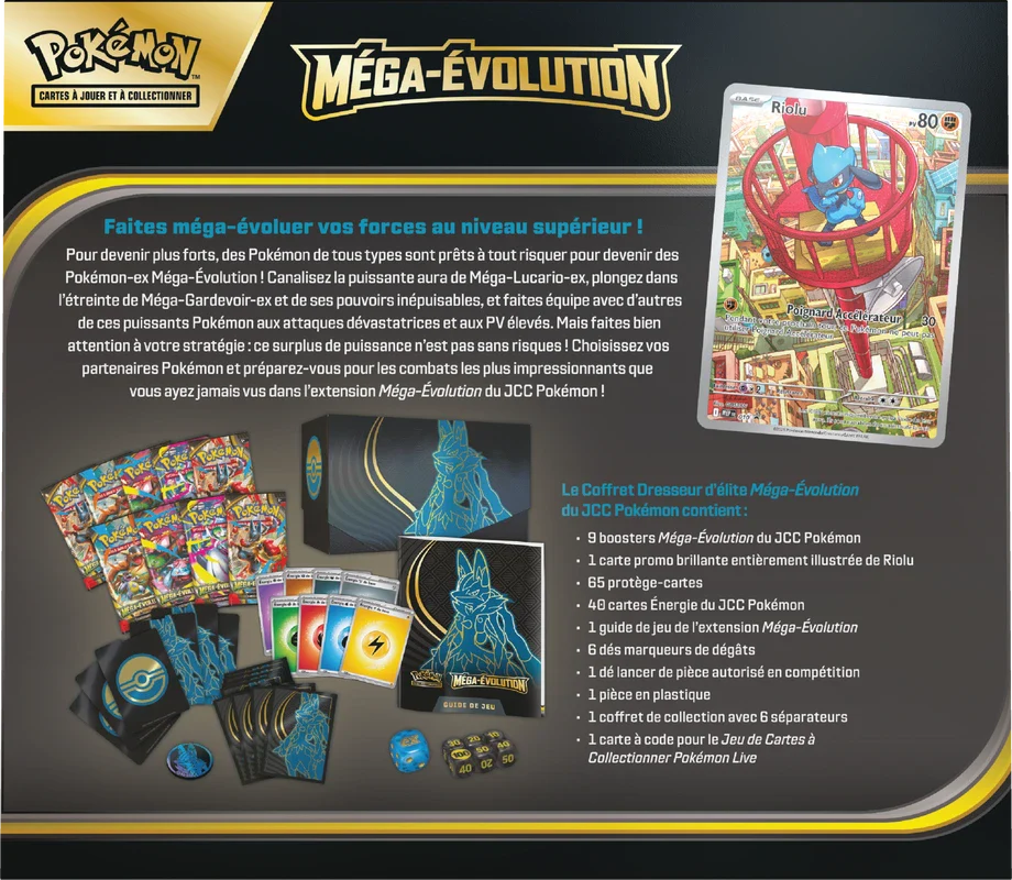 Pokemon Mega Evolution Elite Trainer Box (French)