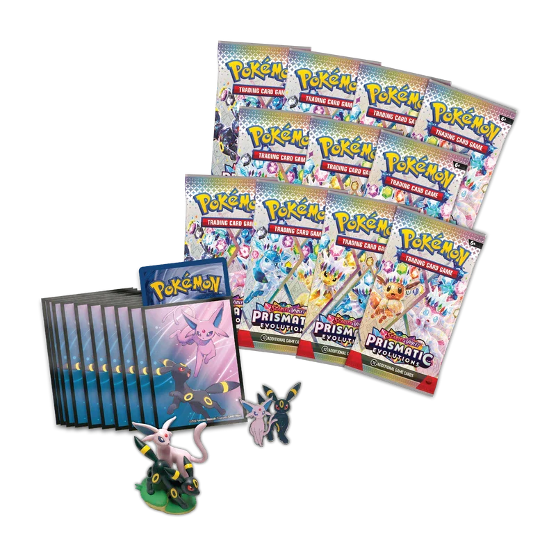 Pokemon Prismatic Evolution Premium Figure Collection Box