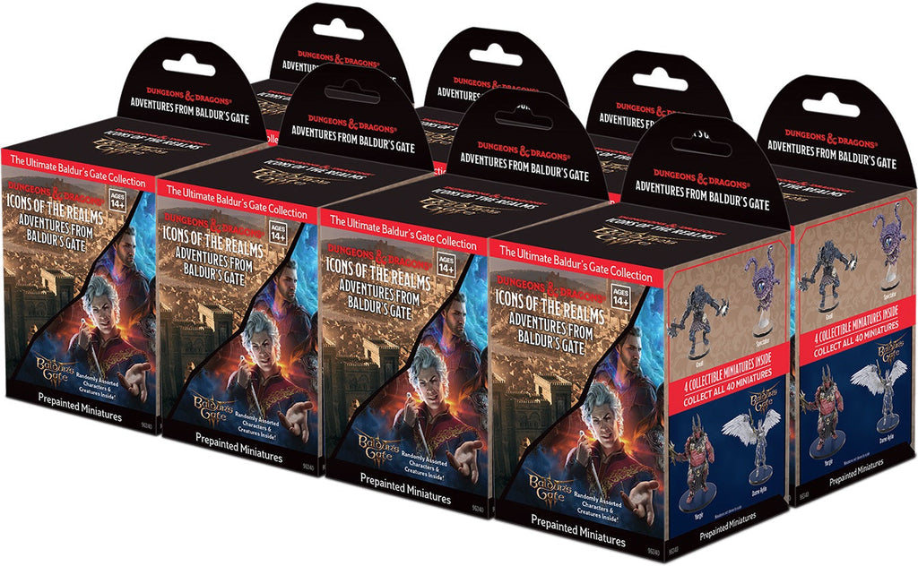 Wizards of the Coast - Dungeons and Dragons - Icons of the Realms - Adventures from Baldur's Gate - Booster Brick