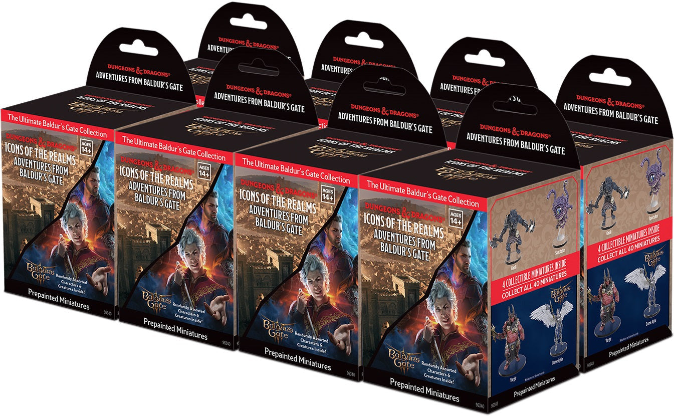 Wizards of the Coast - Dungeons and Dragons - Icons of the Realms - Adventures from Baldur's Gate - Booster Brick