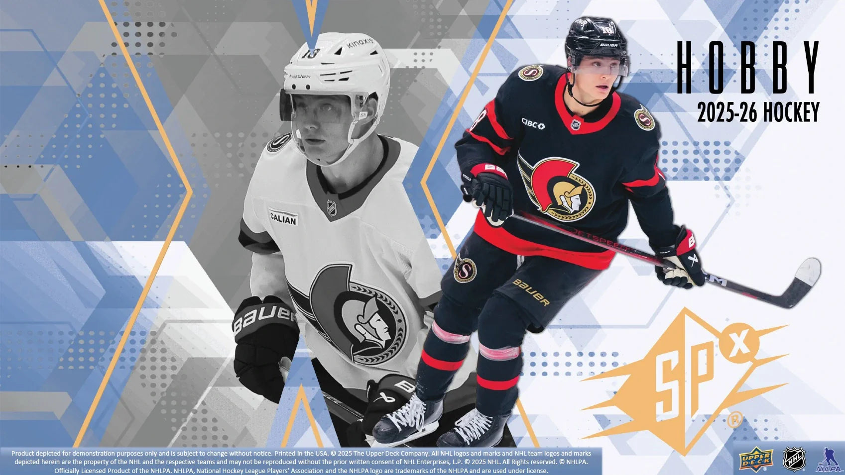 2025-26 Upper Deck SPX Hockey Hobby Inner Case (Inner of 10 Boxes)