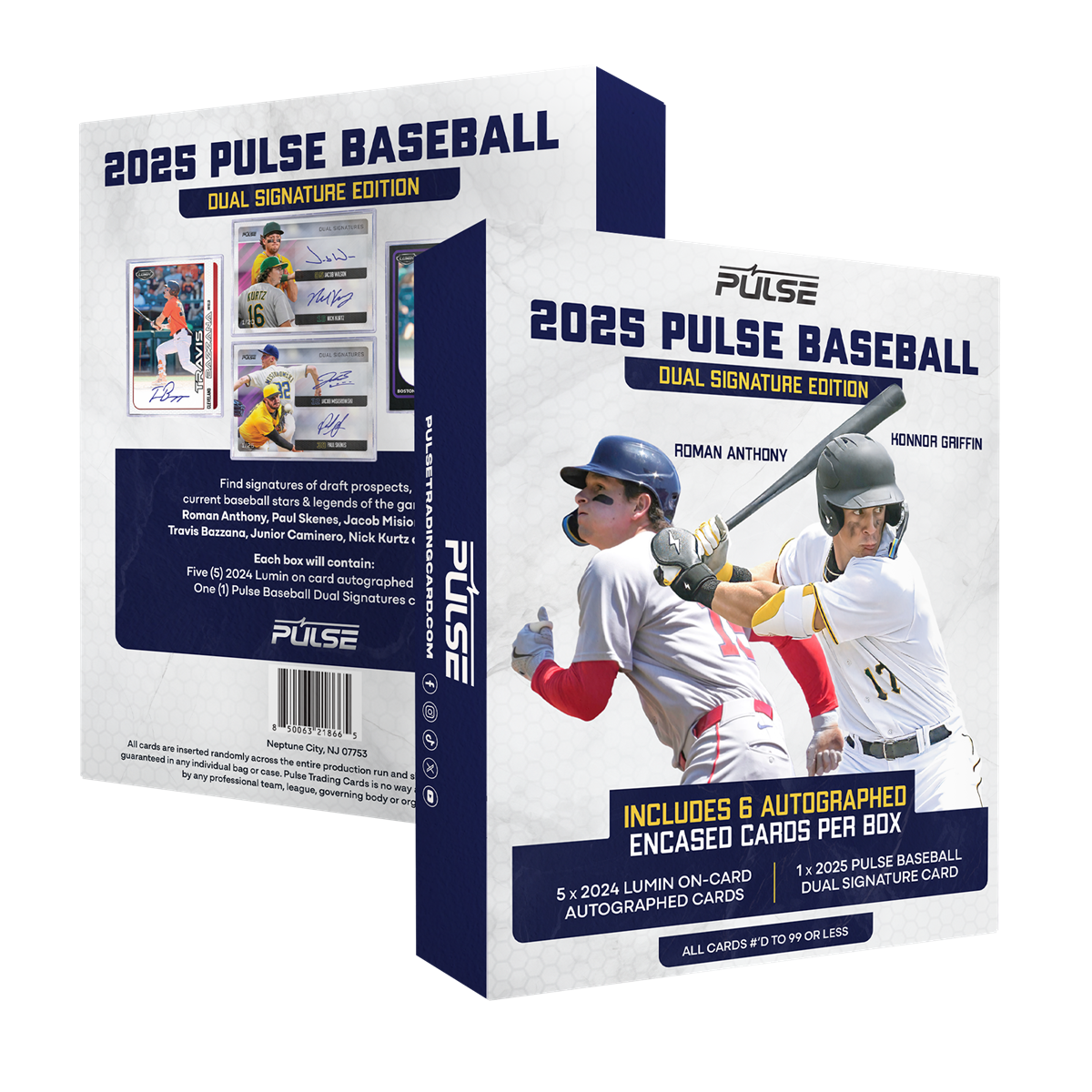 Pulse - 2025 - Baseball - Dual Signature - Hobby Box