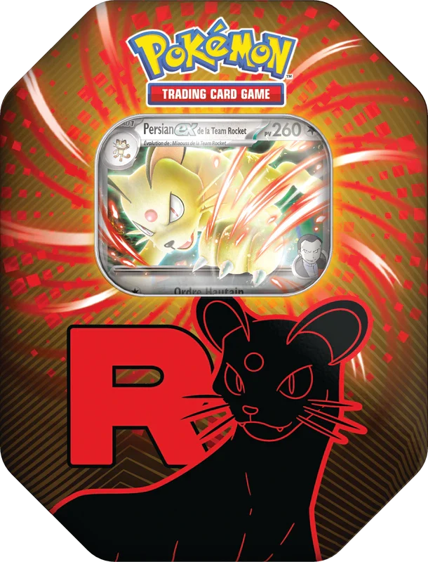 Pokemon Team Rocket Tin (Set of 3) (French)