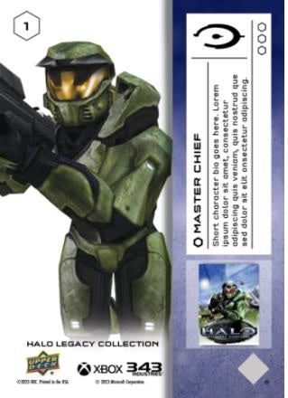 2023 Upper Deck Halo Legacy Trading Cards Hobby Box