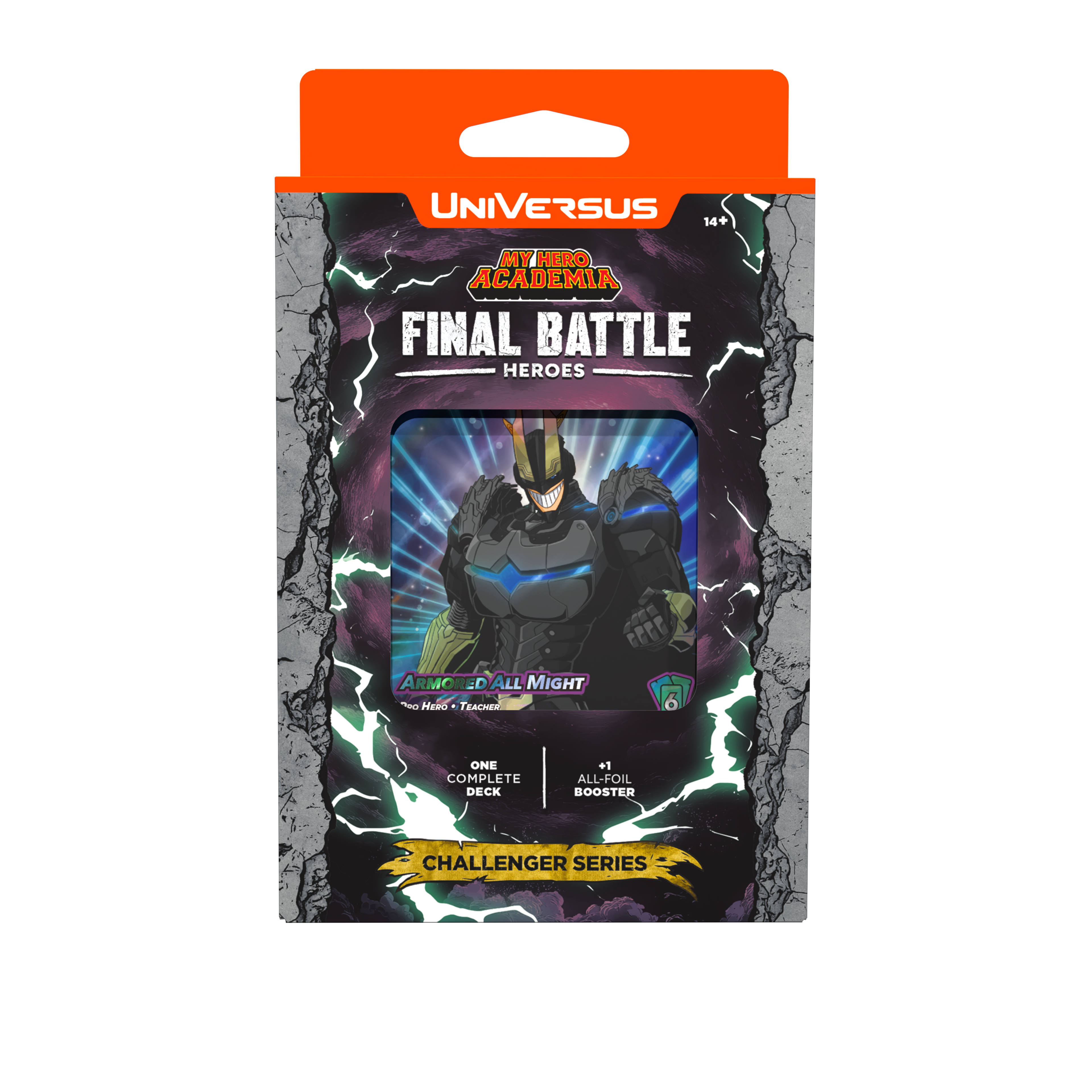 MY HERO ACADEMIA CCG FINAL BATTLE CHALLENGER SERIES 4CT DISPLAY