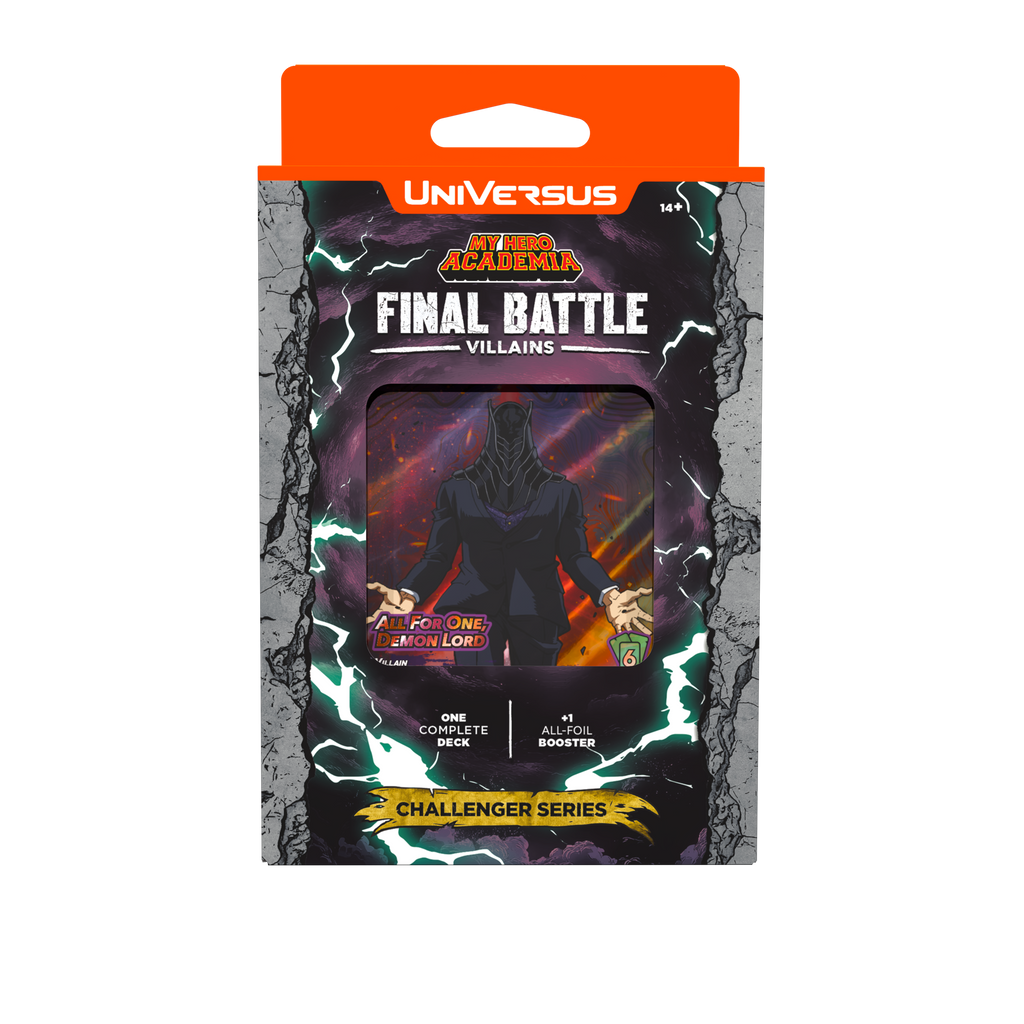 MY HERO ACADEMIA CCG FINAL BATTLE CHALLENGER SERIES 4CT DISPLAY