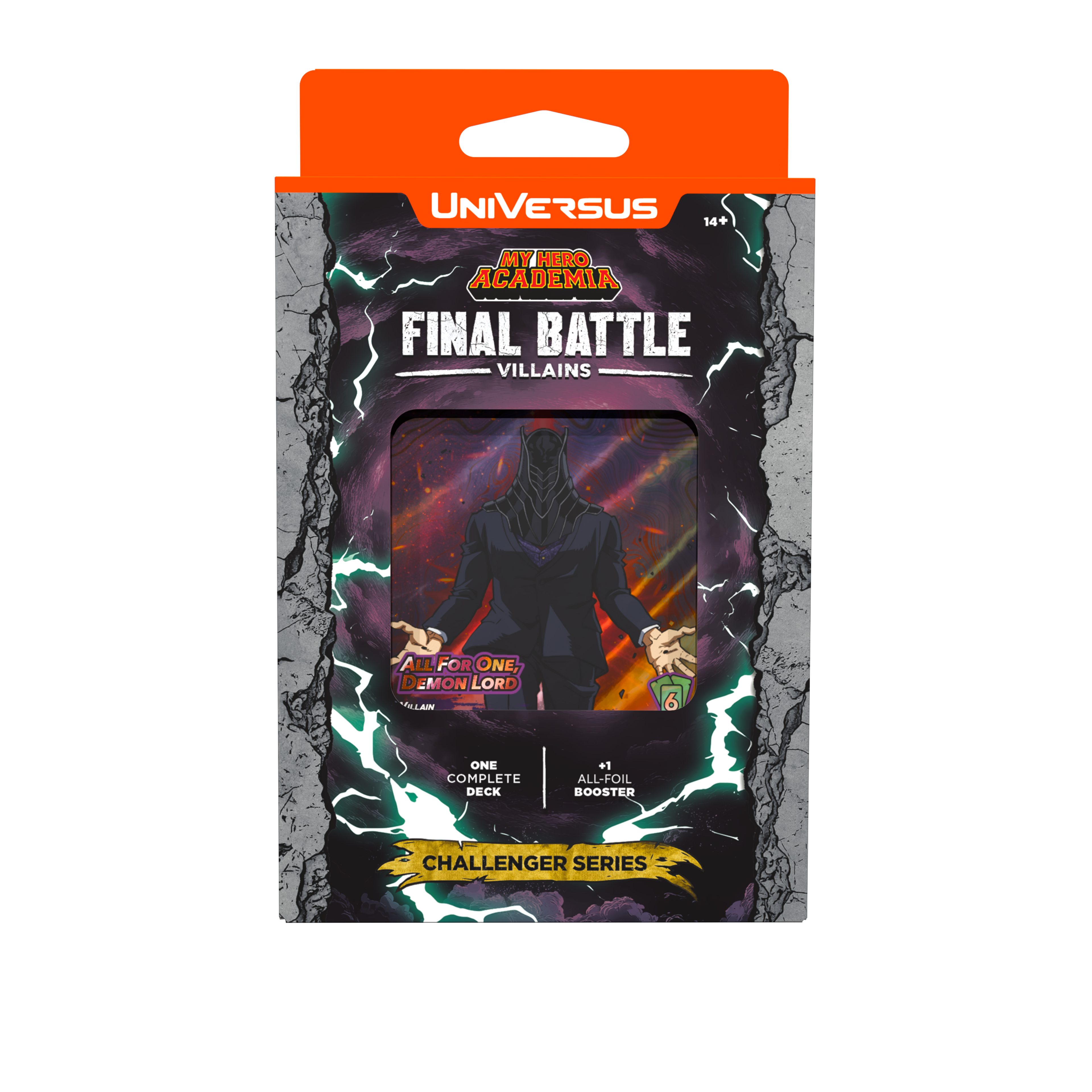 MY HERO ACADEMIA CCG FINAL BATTLE CHALLENGER SERIES 4CT DISPLAY