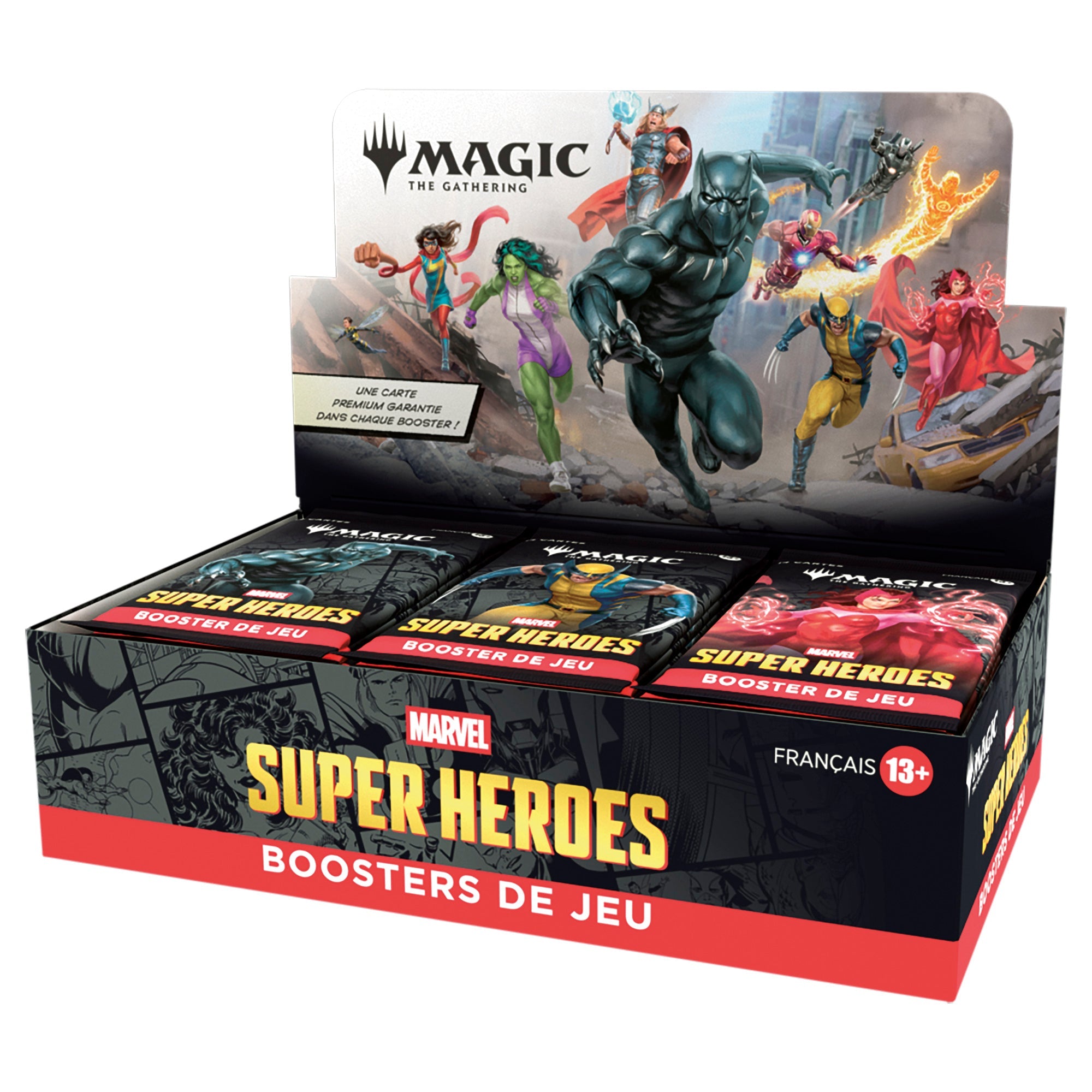 MTG FRENCH MARVEL SUPER HEROES PLAY BOOSTER