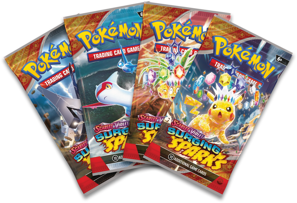 POKEMON SV8 SURGING SPARKS BUILD &amp; BATTLE BOX DISPLAY