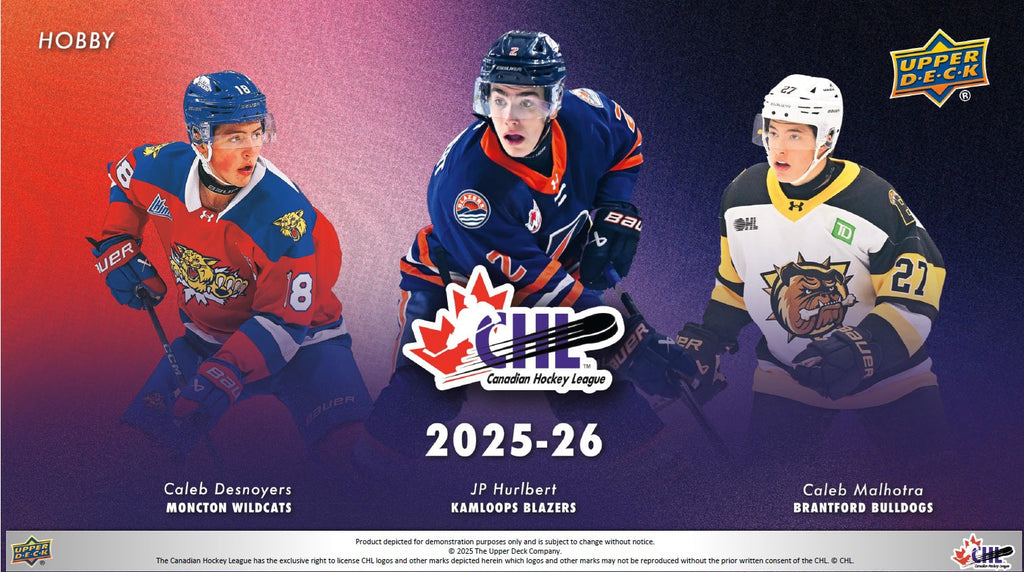 2025-26 Upper Deck CHL Hockey Hobby Box (Pre-Order)