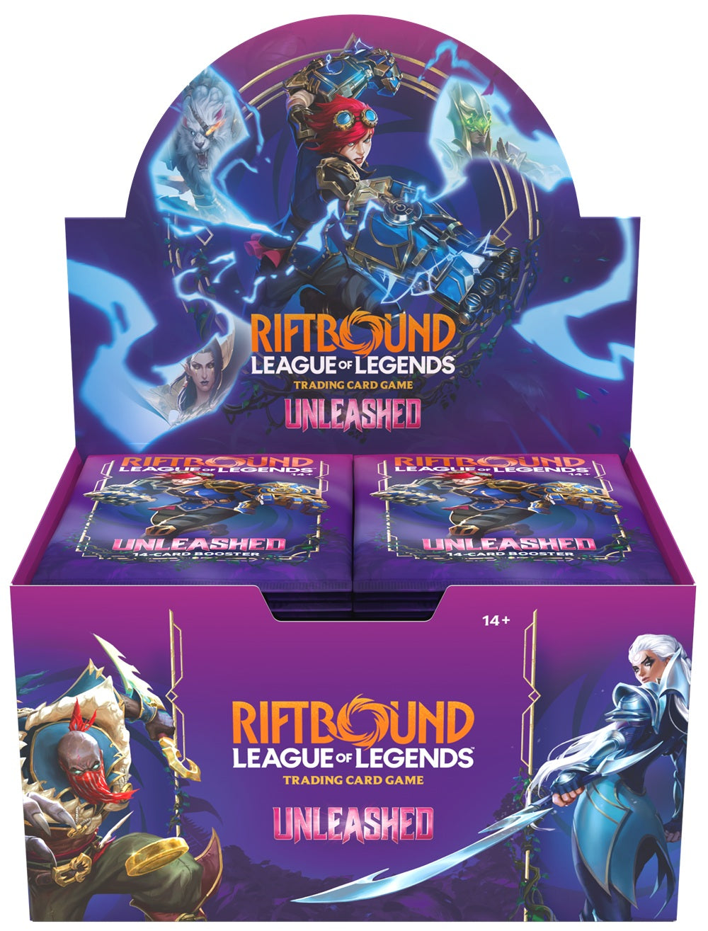 Riftbound - League of Legends Trading Card Game - Unleashed - Booster Box