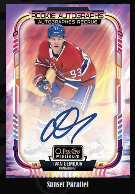 2025-26 Upper Deck O-Pee-Chee Platinum Hockey Hobby Box