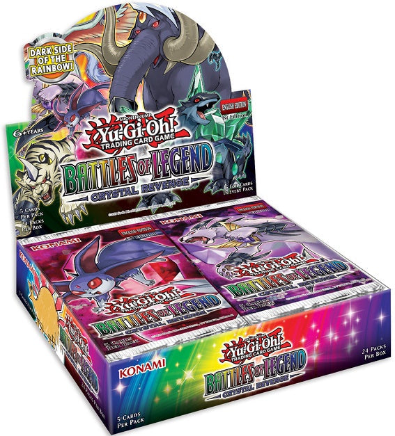Yu-Gi-Oh: Battles of Legend- Crystal Revenge Booster Display
