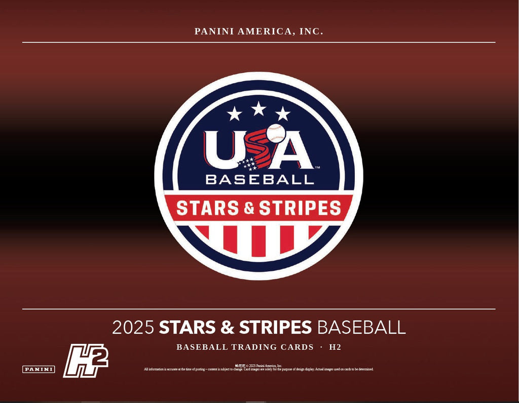 2025 Panini USA Stars and Stripes H2 Baseball Hobby Box