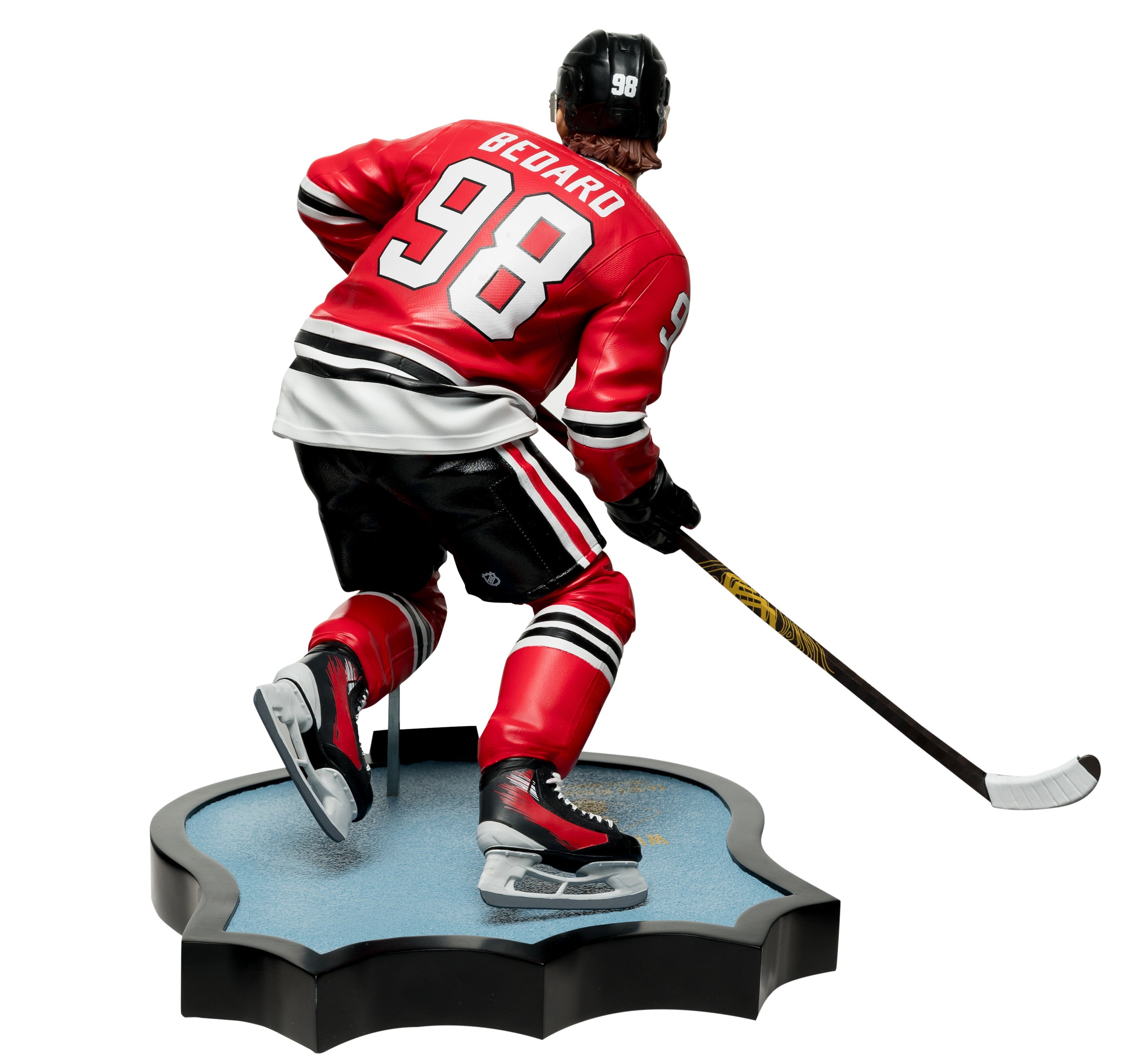 NHL Resin Statue Conner Bedard Chicago BlackHawks Limited Edition (Numbered to 300)