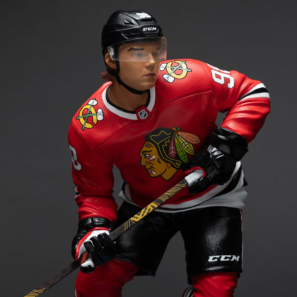 NHL Resin Statue Conner Bedard Chicago BlackHawks Limited Edition (Numbered to 300)
