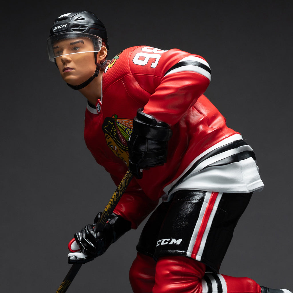 NHL Resin Statue Conner Bedard Chicago BlackHawks Limited Edition (Numbered to 300)
