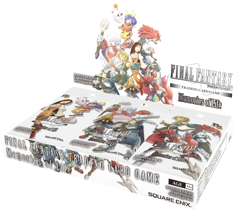 FINAL FANTASY TCG SET 30 MEMORIES OF LIFE BOOSTER