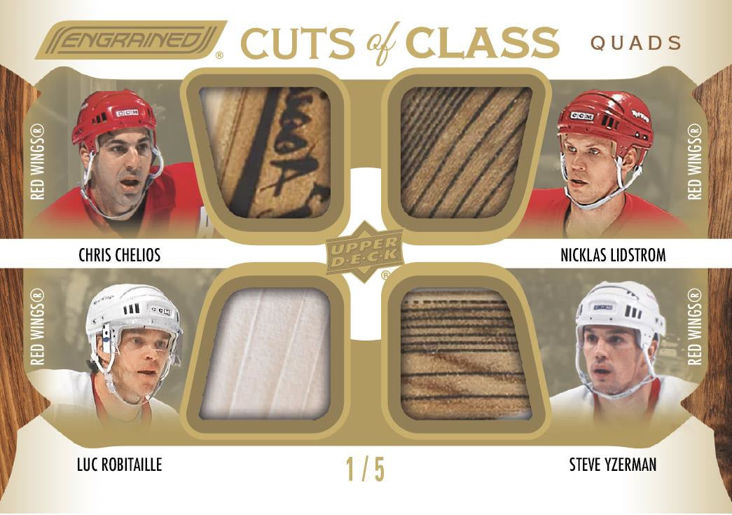 2024-25 Upper Deck Engrained Hockey Hobby Case (10 Boxes Per Case)