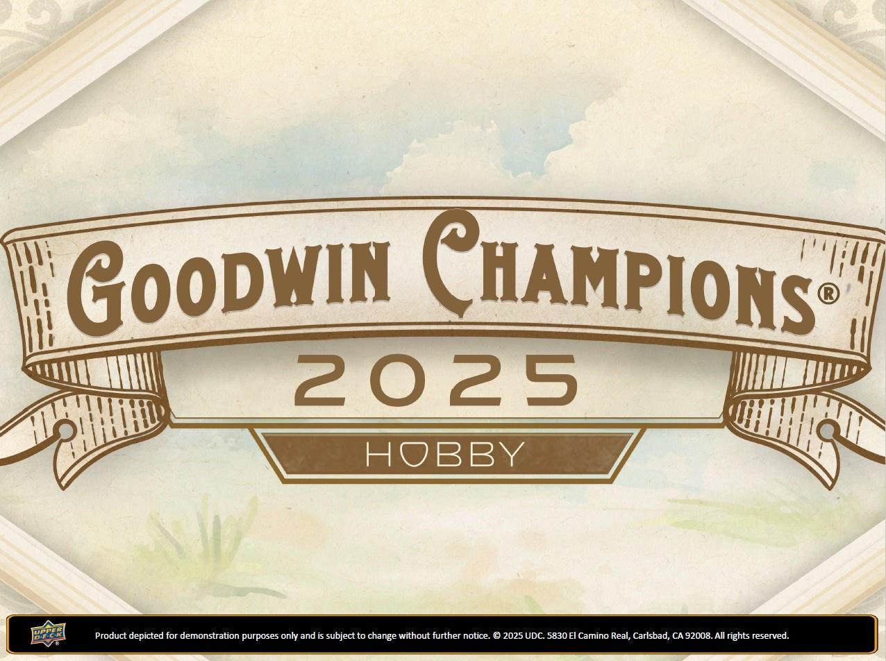 2025 Upper Deck Goodwin Champions Hobby Box