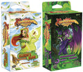NEOPETS BATTLEDOME TCG JHUDORA'S BLUFF &amp; ILLUSEN'S GLADE STRUCTURE DECK DISPLAY