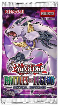 Yu-Gi-Oh: Battles of Legend- Crystal Revenge Booster Display