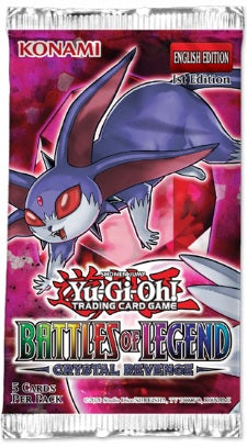 Yu-Gi-Oh: Battles of Legend- Crystal Revenge Booster Display