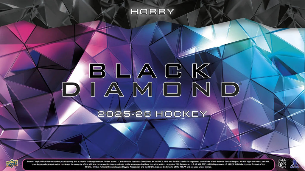2025-26 Upper Deck Black Diamond Hobby Inner Case (Inner case of 5 boxes)