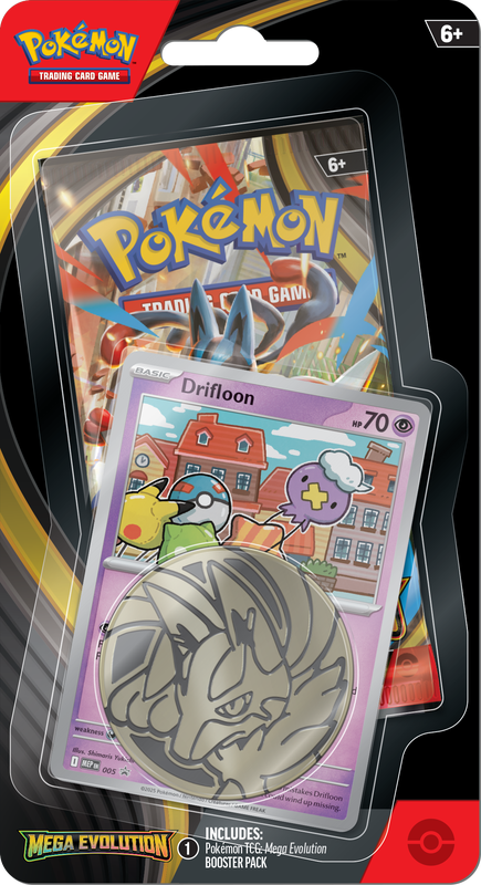 Pokémon TCG - Mega Evolution - Mega Evolution Base - Checklane Blister Sealed Case