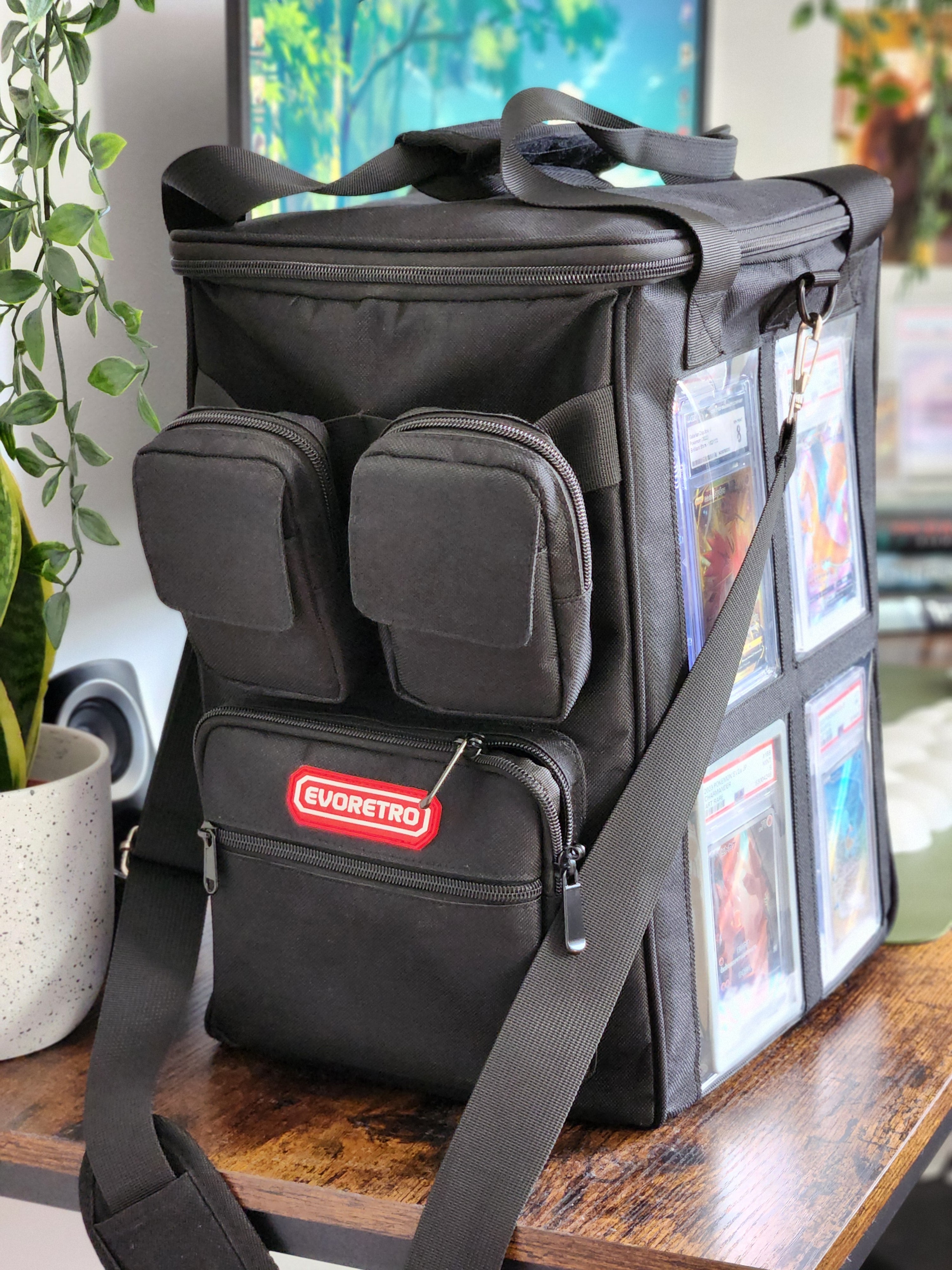 Evoretro - Premium Card Slab Binder Bag with Window