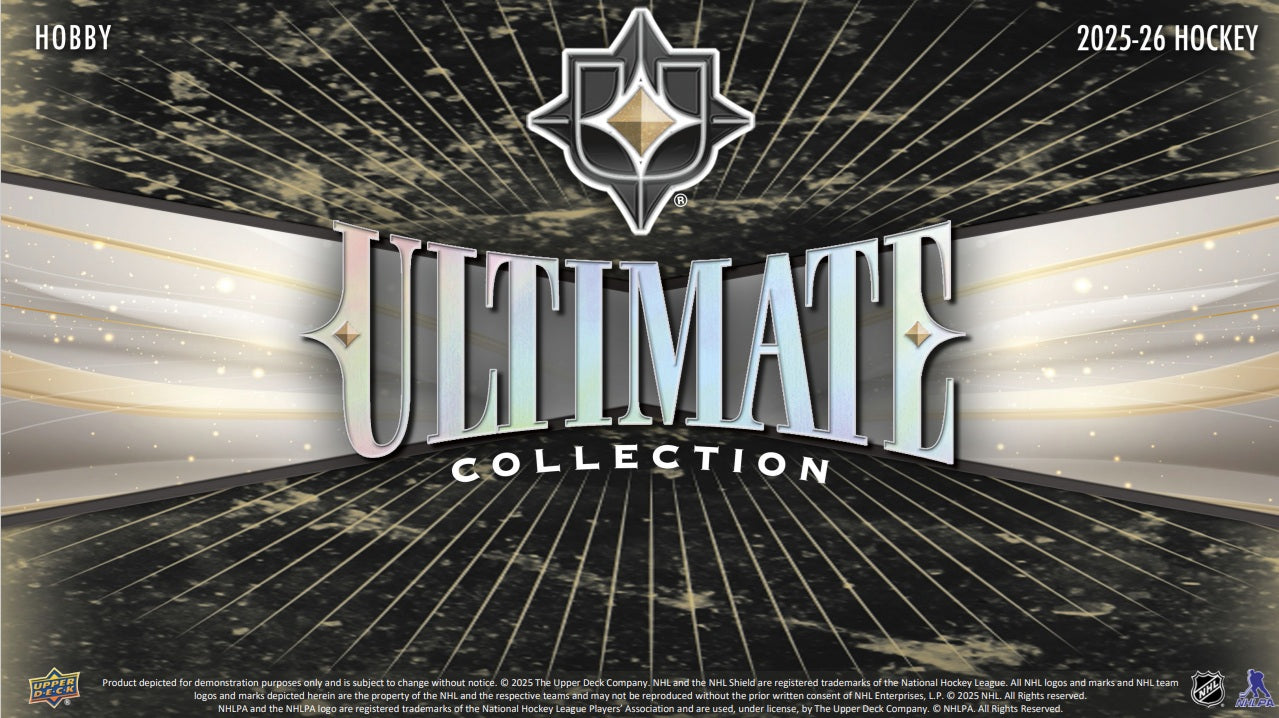 2025-26 Upper Deck Ultimate Collection Hockey Hobby Inner Case (Inner case of 8 boxes) (Pre-Order)