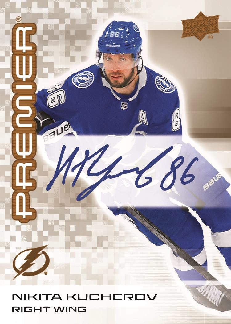 2024-25 Upper Deck Premier Hockey Hobby Box Case (Case of 10 Boxes)