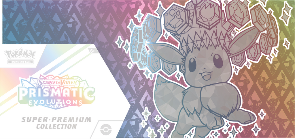 Pokémon TCG - Scarlet & Violet - Prismatic Evolutions - Super Premium Collection Sealed Case