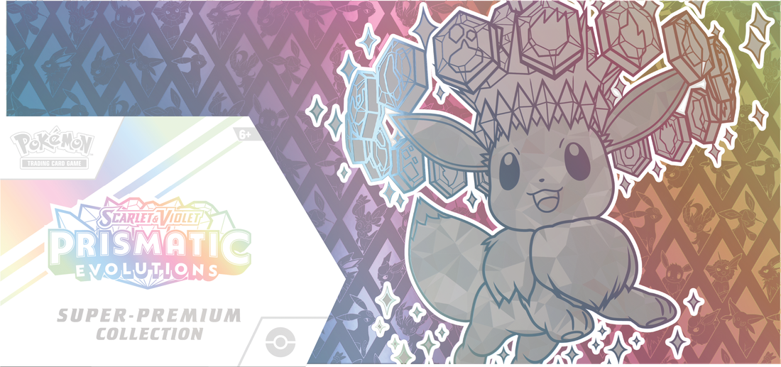 Pokémon TCG - Scarlet & Violet - Prismatic Evolutions - Super Premium Collection Sealed Case