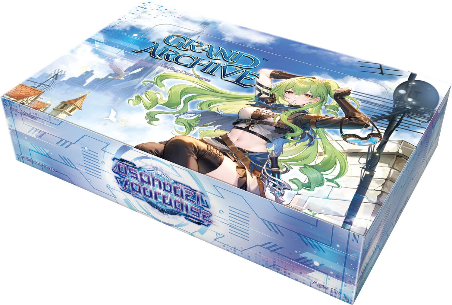 GRAND ARCHIVE TCG .ASPHODEL/PARADISE 1ST ED BOOSTER