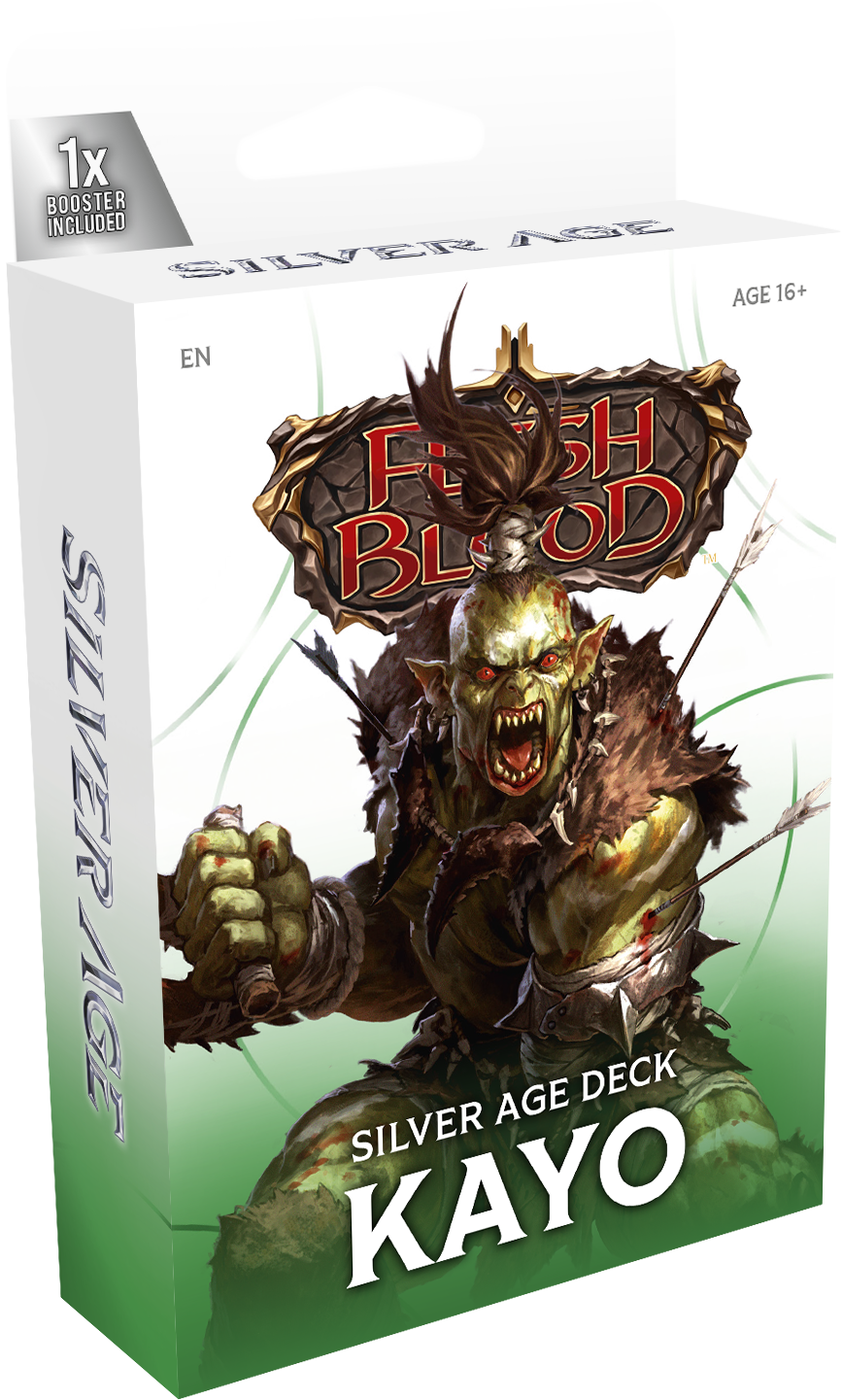 FLESH AND BLOOD SILVER AGE DECK CHAPTER 1 10CT DISPLAY