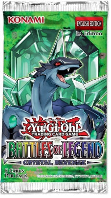 Yu-Gi-Oh: Battles of Legend- Crystal Revenge Booster Display