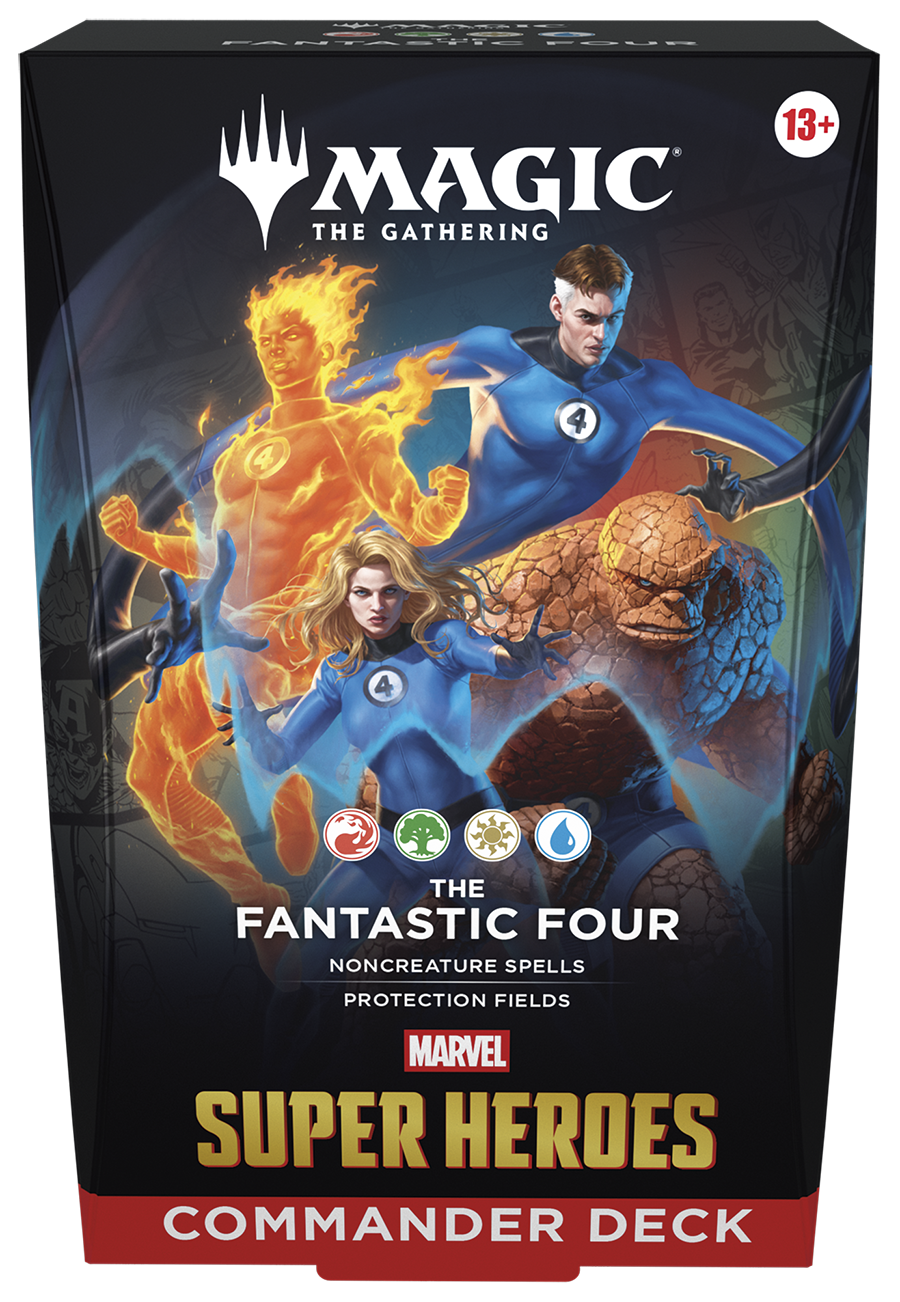 Magic The Gathering Marvel Super Heroes Commander Deck (Set of 4) (Pre-Order)