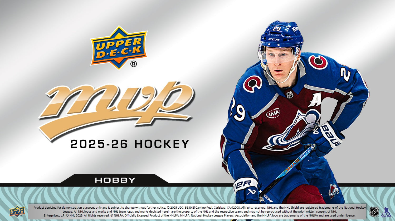 2025-26 Upper Deck MVP Hockey Hobby Case (Case of 20 Boxes)