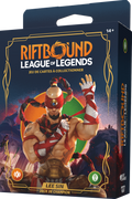 RIFTBOUND FRENCH LEAGUE OF LEGENDS TCG ORIGINS CHAMPION DECK LEE SIN 4CT DISPLAY