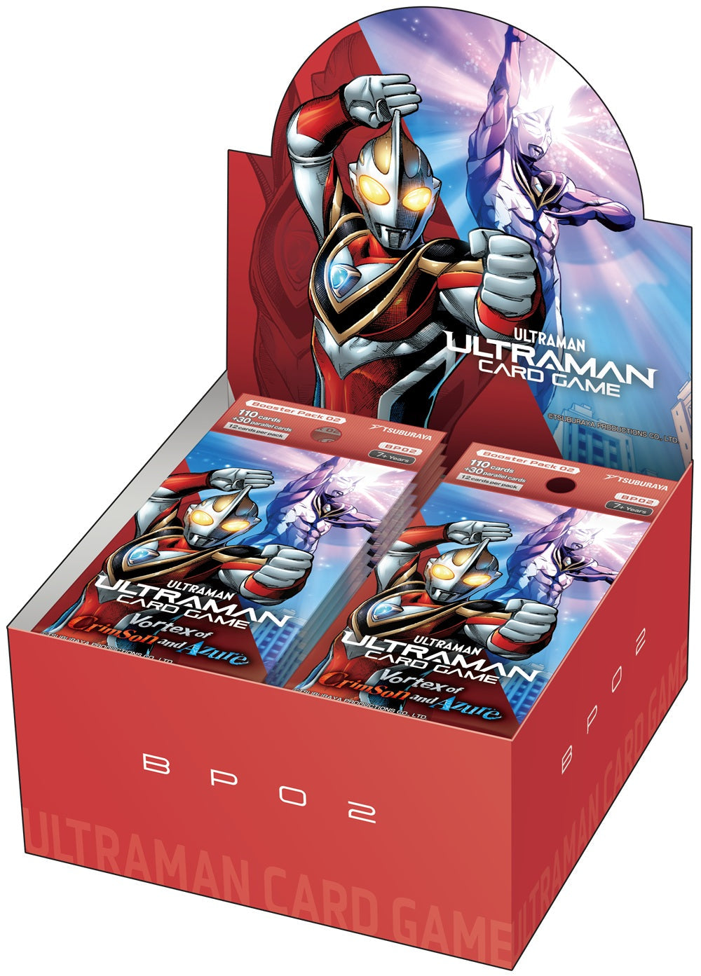 ULTRAMAN CG SET 2 BOOSTER BP02 VORTEX OF CRIMSON AND AZURE