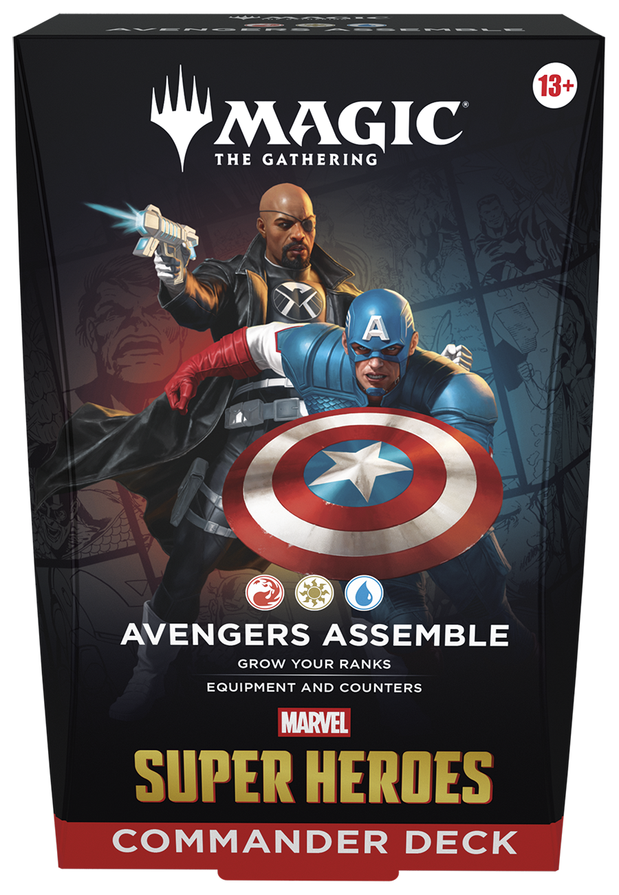 Magic The Gathering Marvel Super Heroes Commander Deck (Set of 4) (Pre-Order)