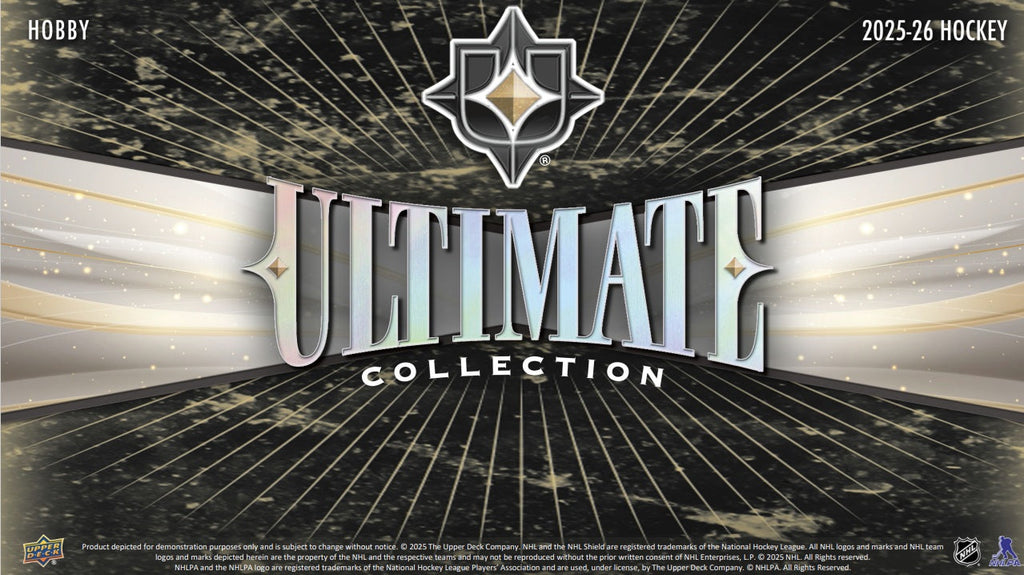 2025-26 Upper Deck Ultimate Collection Hockey Hobby Master Case (Case of 16 boxes) (Pre-Order)